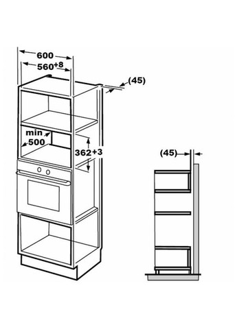 Микроволновая печь (m463483) соло HANSA AMM20BEXH
