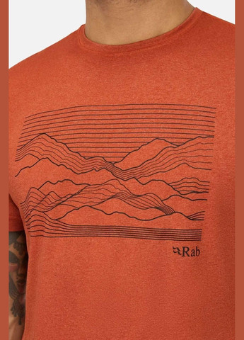 Футболка мужская Mantle Outline Tee, Army, Rab (334669808)