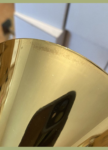 Келих для мартіні 220 мл золото з нержавіючої сталі REMY-DECOR (293152719)