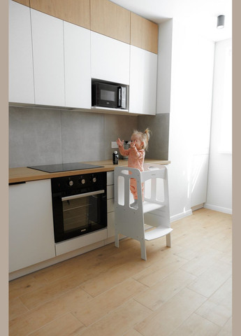 Вежа помічник монтессорі safe з регульованою висотою біла YokoTower & Ohoche Yoko Tower (361225185)