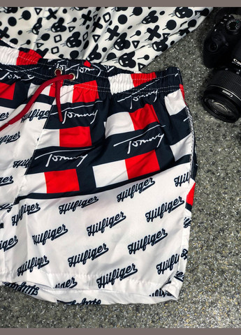 Білі чоловічі пляжні шорти No Brand (371168121)