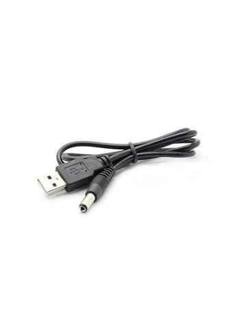 Кабель для питания роутера USB to DC 5.5 * 2.1 мм 1 метр черный No Brand (294754338)