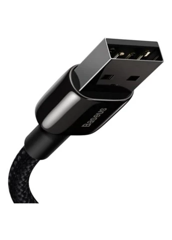 Дата-кабель (CALWJ-01) Baseus USB 2.0 AM to Lightning 1.0m 2.4A black (401637132)