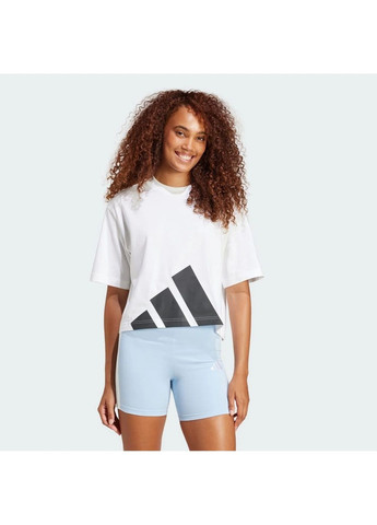 Футболка жіноча Essentials Big Logo Boyfriend Tee White JG8737 adidas - (365961926)