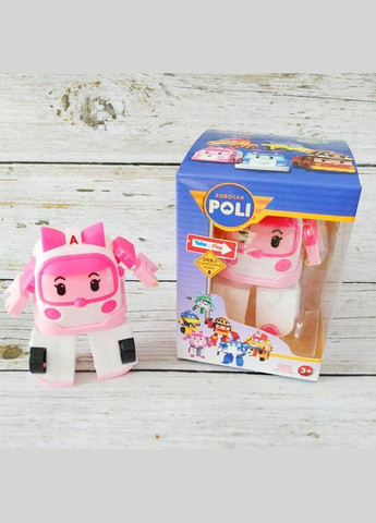 Набір з 4 трансформерів Robocar Poli 83608 Полі, Ембер, Рой, Вертолітик Хелі Fun Game (327797257)