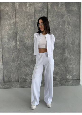 Женский костюм с укороченным бомбером и брюками. Україна (360898732)