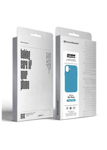 Чохол до мобільного телефона (ARM80188) ArmorStandart ICON2 MagSafe Apple iPhone 16 Plus Capri Blue (366153869)