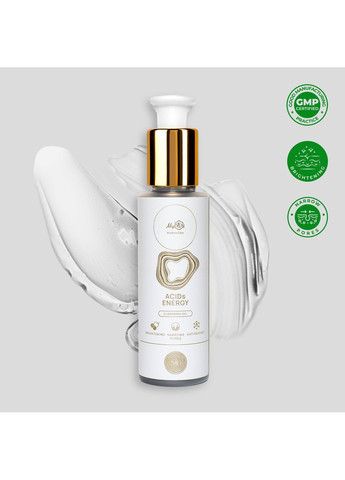 Тонер з AHA/BHA/PHA кислотами “Енергія кислот” ACIDs ENERGY toner, 100 мл MyIDi (373648899)