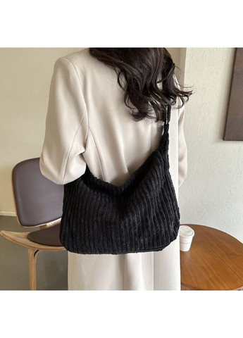 Женская вельветовая сумка вместительная шоппер на плече повседневная городская и для путешествий RoyalBag P4-8298 (356181468)