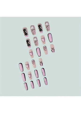 Накладні нігті в комплекті зі скотчем для приклеювання - Anim Nails (298285529)