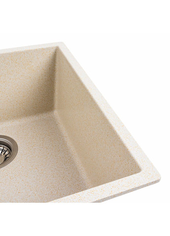 Гранітна мийка для кухні 4040 RUBA матовий пісок Valeso (358059598)