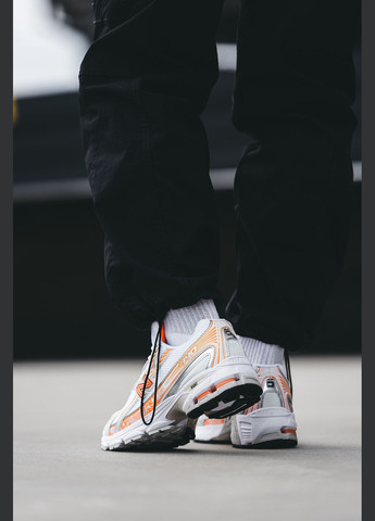 Кросівки жіночі і чоловічі New Balance 740 white orange | Нью Беланс 740 білі оранжеві No Brand білі всесезони (315018929)