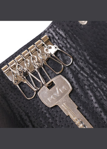 Зручна шкіряна ключниця 16534 Shvigel (331907407)