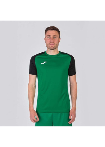 Комбинированная футболка academy iv зеленый,черный Joma