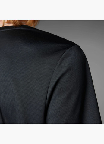 Чорна футболка чоловіча run it black il7235 adidas