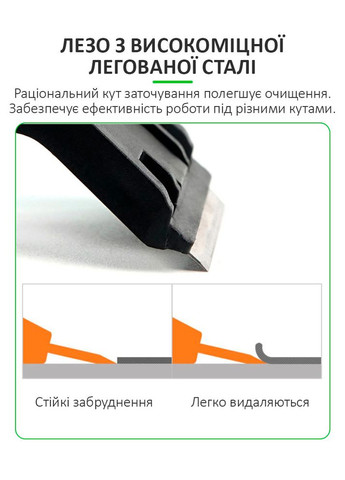 Скребок лезвие RL-073 для снятия остатков OCA клея, поляризационной пленки, двусторонний Relife (351395075)