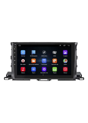 Штатна магнітола для Toyota Highlander III (U50) 2013-2016 екран 10" 1/16Gb Wi-Fi GPS Base Lesko (378910918)