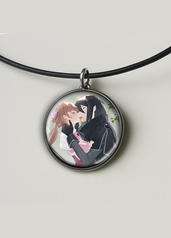 Набор подвеска (кулон) и брелок Аниме Сказка о сахарном яблоке #02 (подарочный набор) No Brand (332633899)