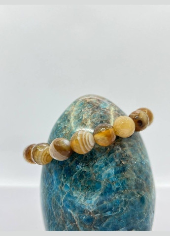 Браслет агат 11.5 мм 19 см No Brand (293517080)