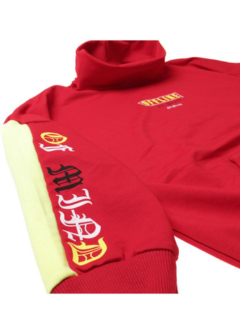 Футболка З Довгим Рукавом Oversize 1034 Червоний Monili (306545374)