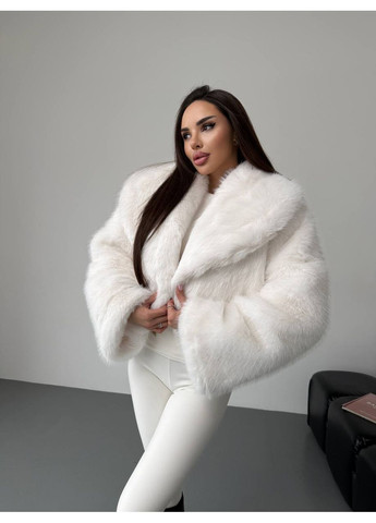 Укороченная шуба из меха из шерсти и ангоры ❄️❄️❄️ Україна (369563134)