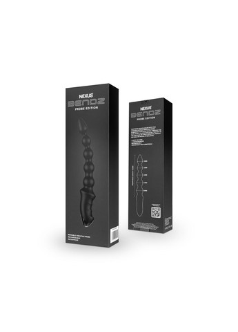 Анальный вибратор-ожерелье BENDZ Bendable Vibrator Probe Edition, эффект памяти формы Nexus (369946470)