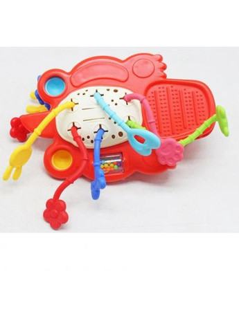 Погремушка Монтессоры Крокодильчик MIC развивающая игрушка для детей с резиновыми элементами и прорезывателями. ProDobro (367091054)