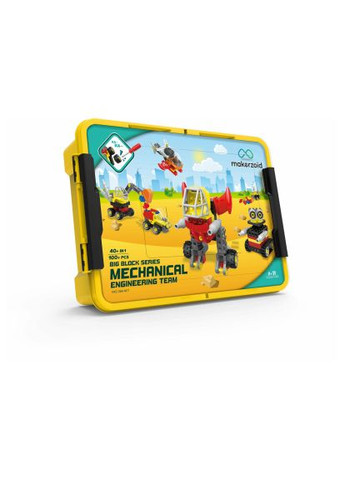 Конструктор (MKZ-OBK-MET) Makerzoid Big Building Blocks-Mechanical Engineering Team (366664362)