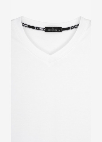 Біла футболка однотонна чоловіча 002 shop (2000990952912) No Brand