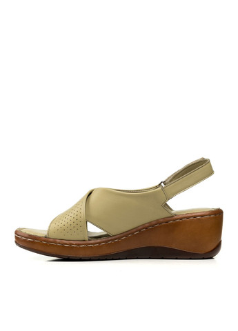 Оливковые босоножки (1491лz) Nehir