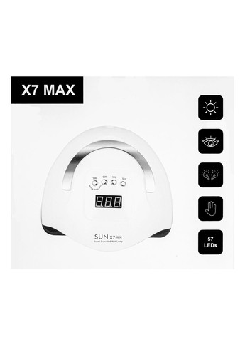 Лампа для гель-лака 7X Max 180 W LED, UV Sun (367988957)