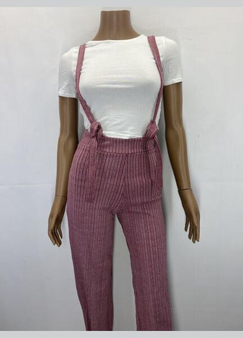 Світло-вишневий літній комплект штани+топ Asos 103113736