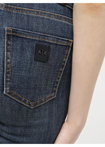 Зауженные джинсы 8533723 Синий 25 QZ3549 Armani Exchange - (387562407)