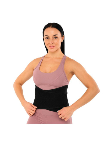 Пояс корсетний для спорту WAIST SUPPORT 9057 (неопрен, нейлон, р-р M, чорний) Mute (361434077)