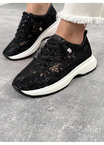 Чорні кросівки No Brand чорні демісезони (382890190)