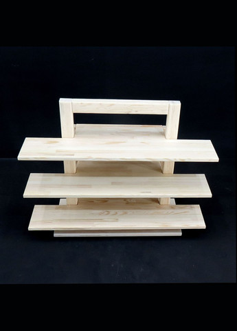 Подставка для десертов из дерева Тортила бланже (КИП-003001) No Brand (327846576)