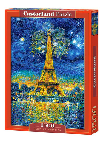 Пазл "Праздничный Париж", 1500 шт (C151851) Castorland (290841544)