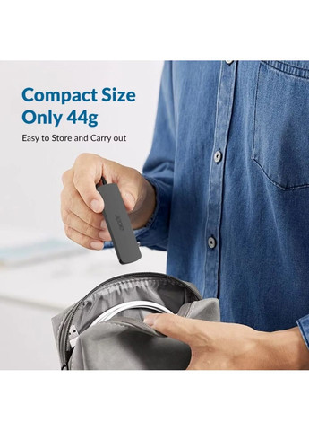 Хаб 5in1 USB-С > 3xUSB-A3.0/HDMI/USB-C, 0.15м, сірий Acer (370620587)