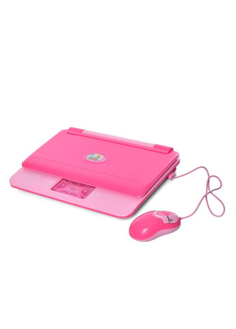 Дитячий навчальний ігровий ноутбук SK7442-7443 LimoToy українською, російською та англійською мовами Рожевий Limo Toy (327215892)