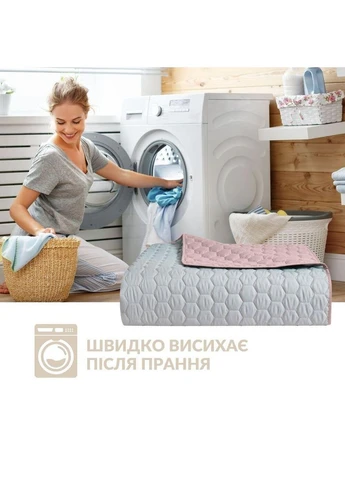 Покрывало на кровать Silhouette 220x240 двухстороннее прочная стежка ткани антиаллергенное IDEIA (395010608)