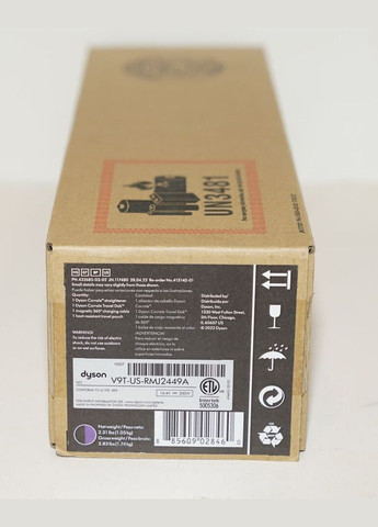 Выпрямитель для волос Corrale Professional Edition HS07 Black/Purple американская версия 110 вольт Dyson (298290601)