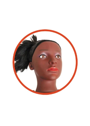 Секс лялька з вібрацією Boss Of Toys Alecia, 156 см (коричневий) Boss Series (382360991)