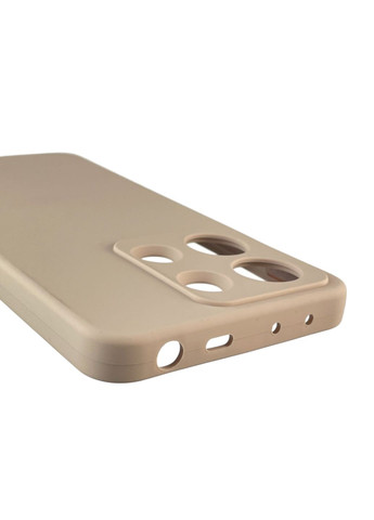 Чохол для Redmi Note 13 4G силіконовий з мікрофіброю нековзний на сяомі редмі нот 13 4г пудровий Xiaomi (366387628)