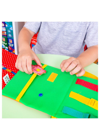 Бизиборд с застежками БизиКнижечка. Утенок"RZ1001-05 Roter Kafer (279303187)