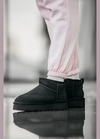 Зимові черевики Ultra Mini Platform Boot Black - 1135092 BLK No Brand (352200951)