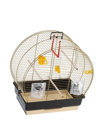 Клітка для канарок та маленьких птахів Luna 2 коричнева 44.5х25х45.5 см 52005502 Ferplast (266274432)