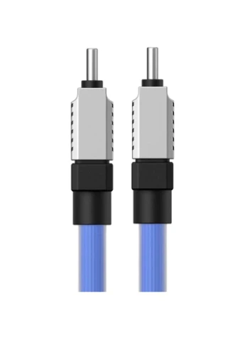 Кабель CoolPlay Series Fast Charging Cable Type-C to Type-C 100W 1m Blue (CAKW000203) Baseus (327793556)