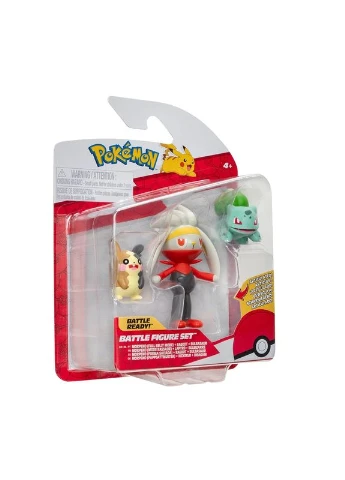Набір ігрових фігурок W18 - МОРПЕКО, БУЛЬБАЗАВР, РАБУТ Pokemon (377846915)