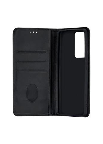 Чохол-книжка шкірозамінник протиударний для 13 Lite/Civi 2/12 Lite NE 5G чорний Case (370163552)