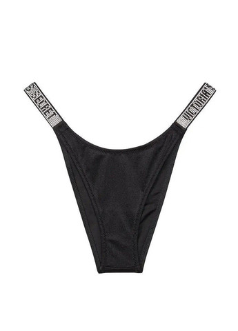 Черный купальник bombshell 2 cup push-up & brazilian bottom раздельный Victoria's Secret